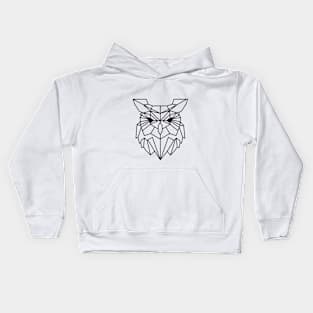 Owl drawing Kids Hoodie